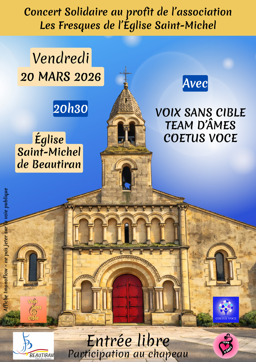 Un concert solidaire pour lancer la rénovation des fresques de l’église
